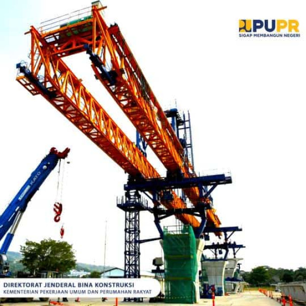 Improving the Quality of Construction Workers, Ministry of PUPR Holds Launching Girder Operator Training